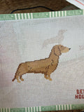 Dachshund – Red | Needlepoint Canvas