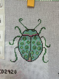 Bug – Turquoise | Needlepoint Canvas