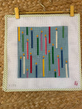 Candle Pillow | Needlepoint Canvas