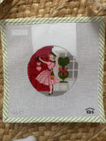Betty Loves Valentine's Day Canvas and Stitch Guide | Needlepoint Canvas