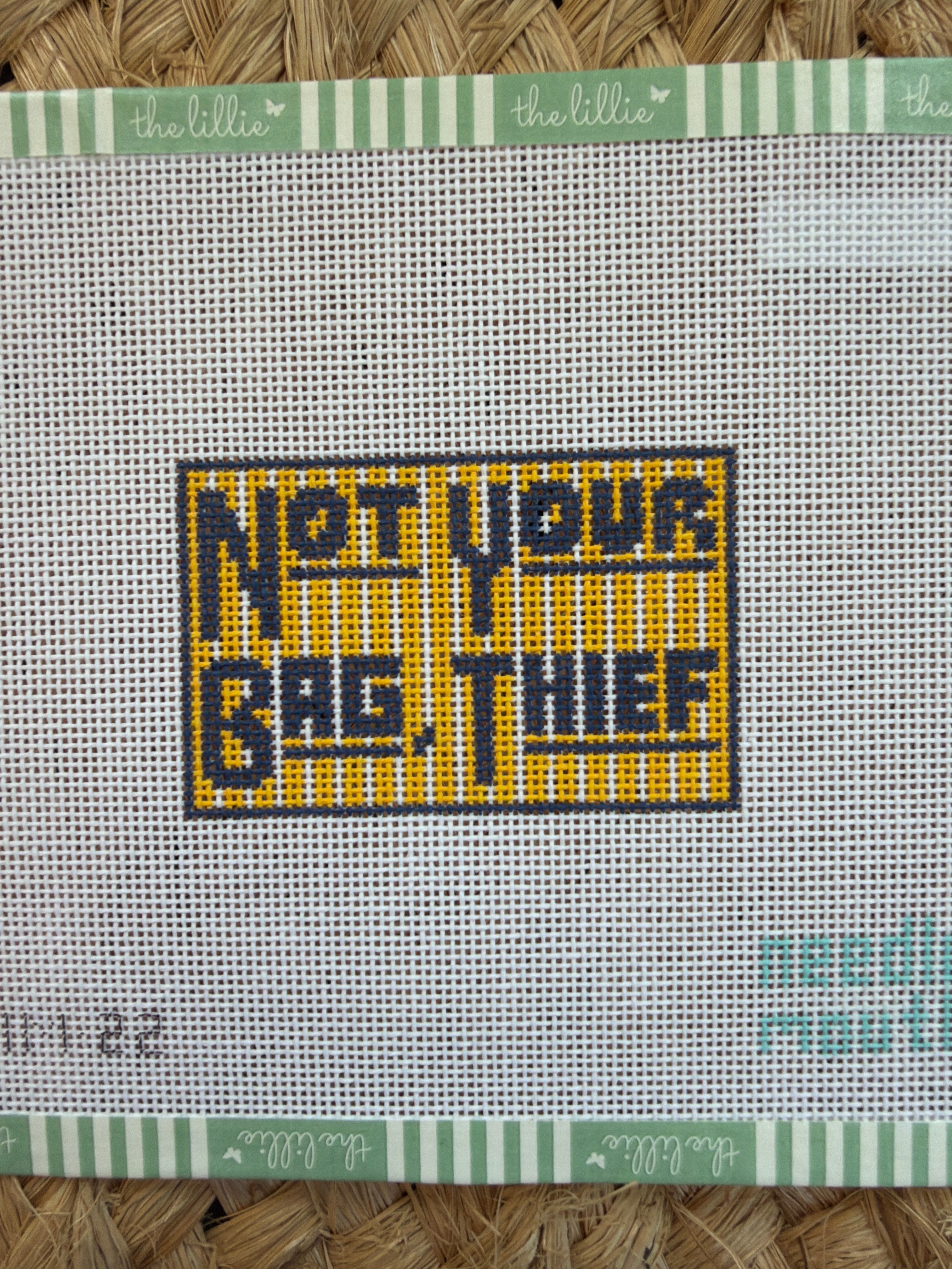 Not Yours | Needlepoint Canvas