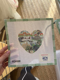 Houston Heart | Needlepoint Canvas