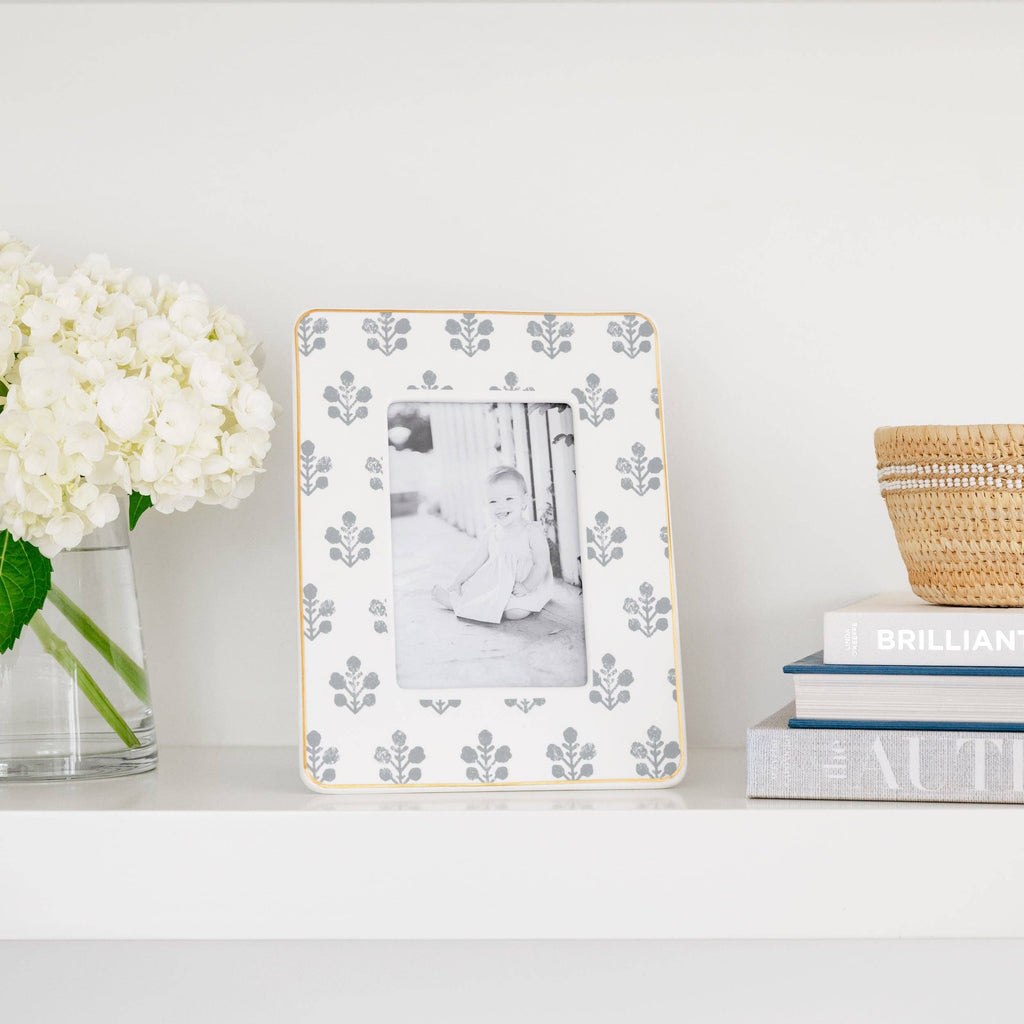 Picture Frame, Slate Floral