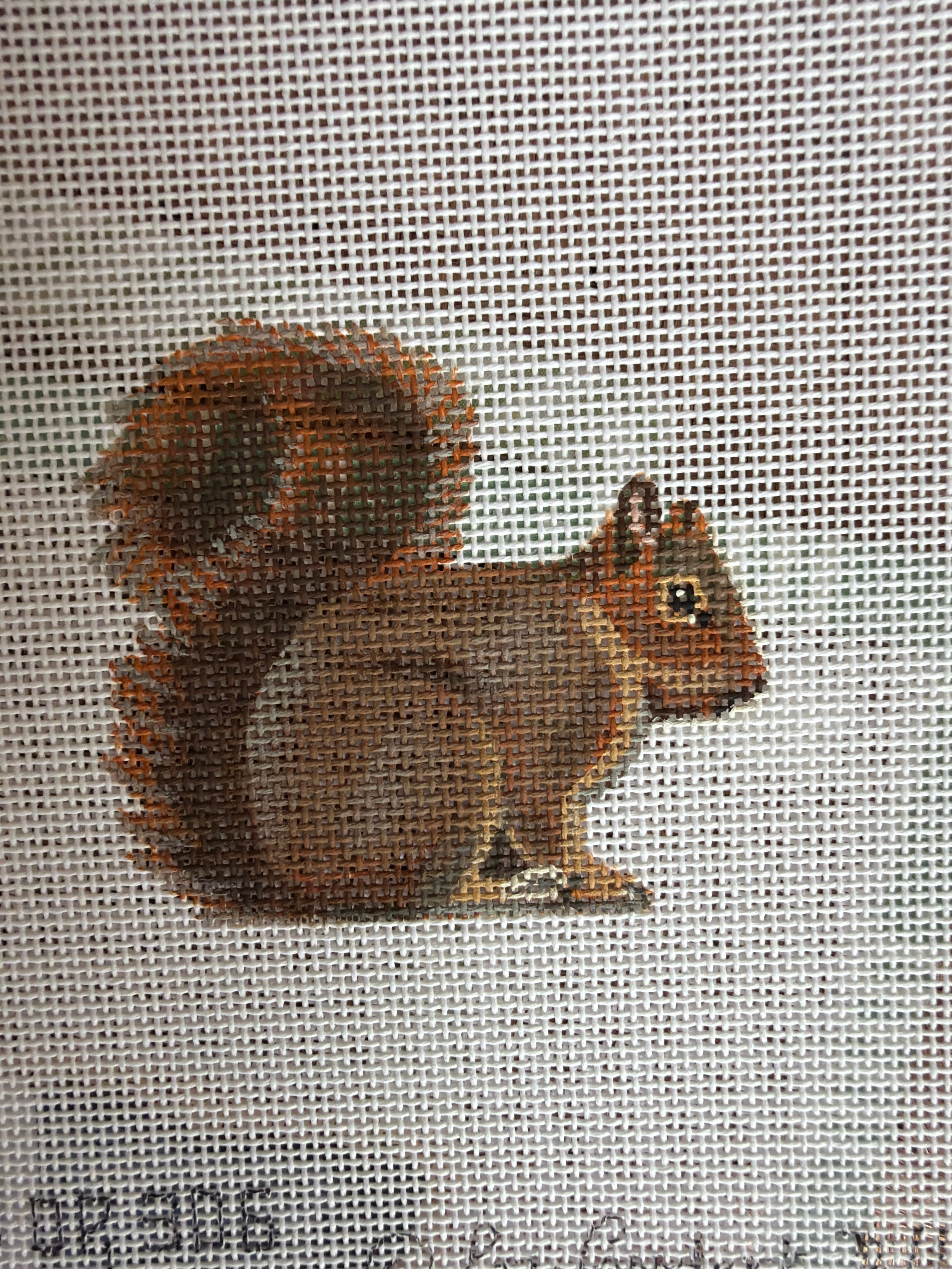 Squirrel | Needlepoint Canvas