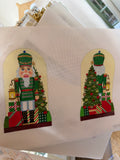 Green Double-Sided Nutcracker | Needlepoint Canvas