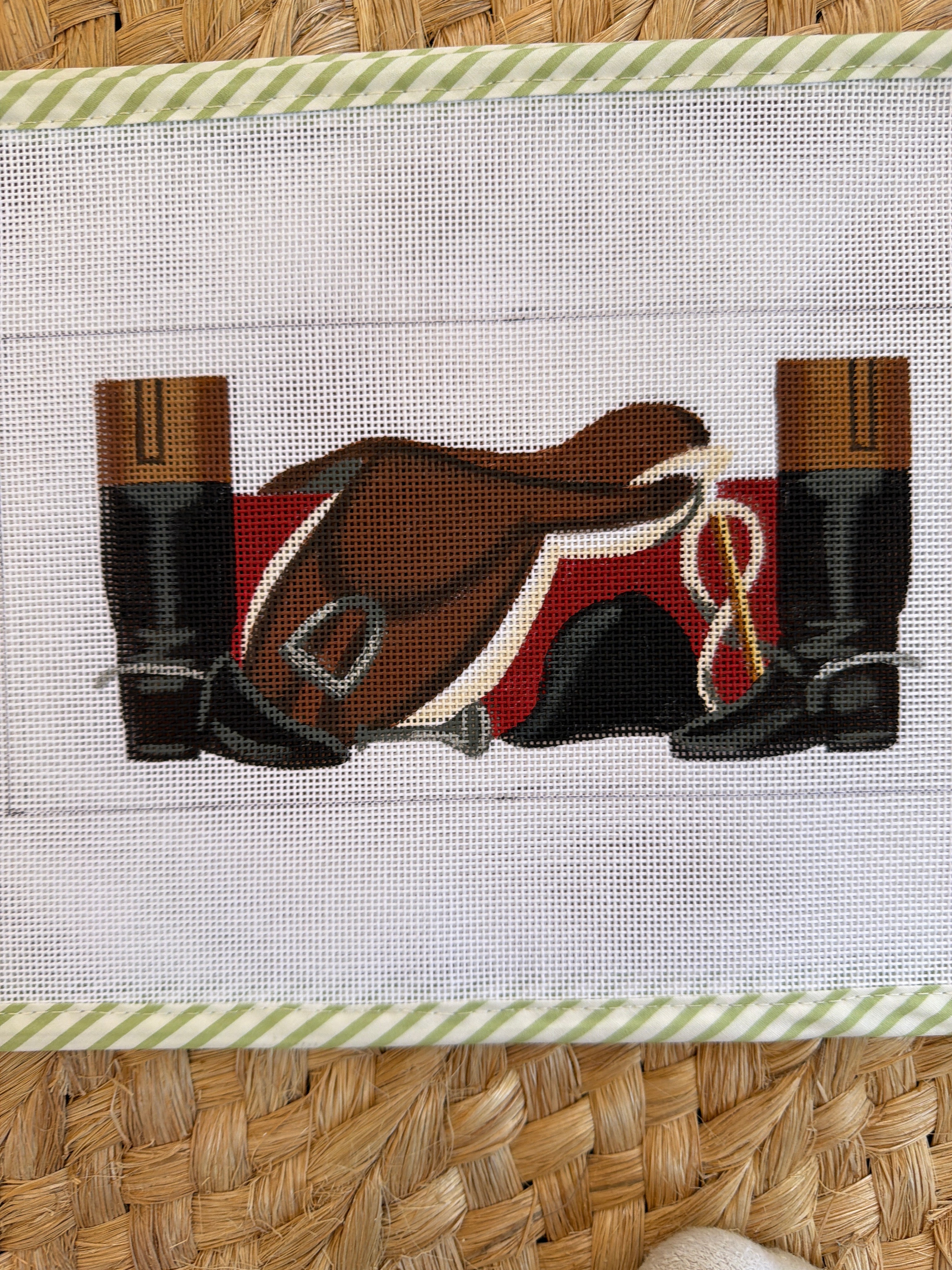 Jockey Gear | Needlepoint Canvas