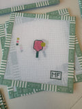 Pickle Ball Mini | Needlepoint Canvas