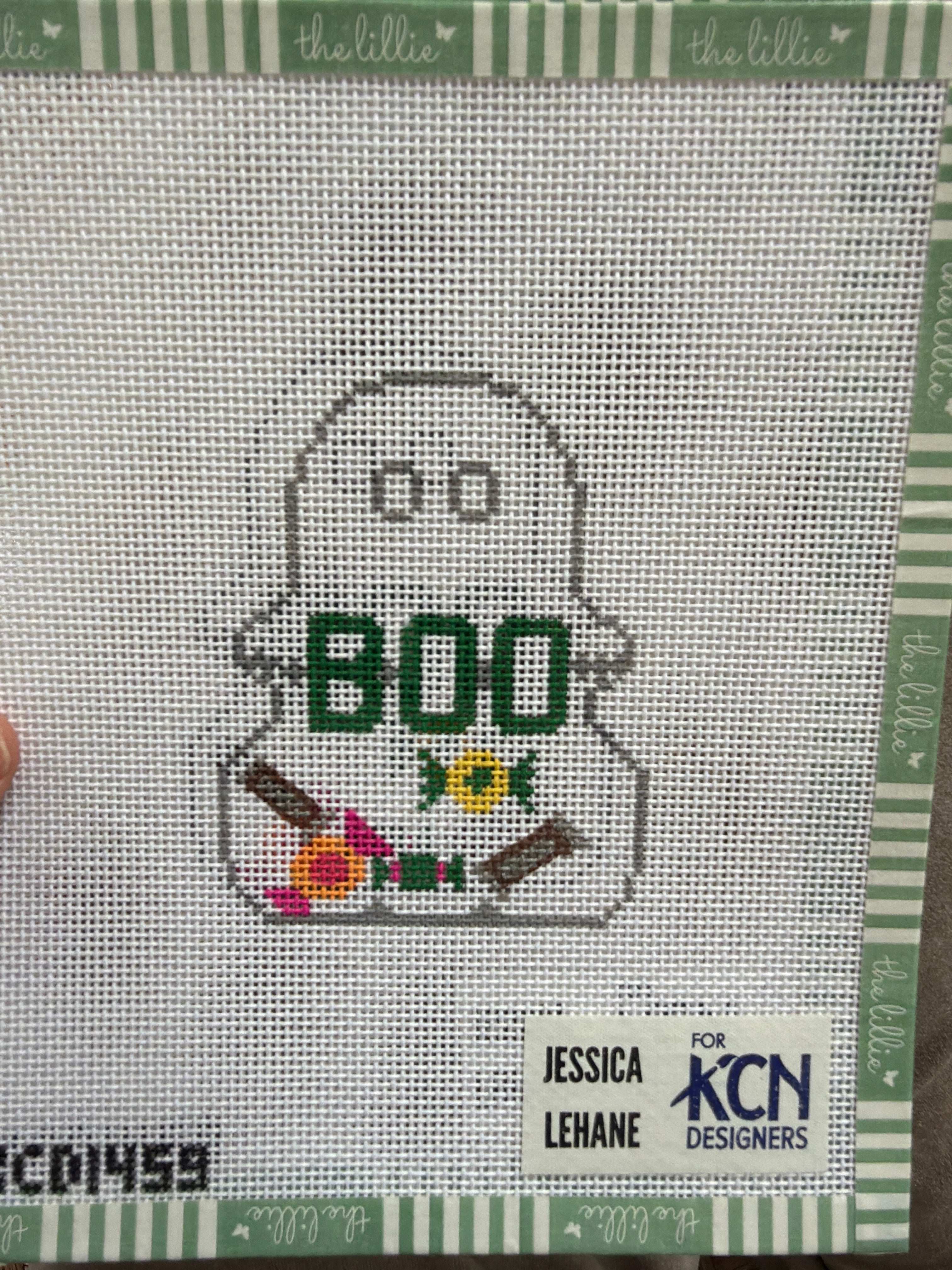 Boo Ghost | Needlepoint Canvas