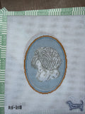 The Shih Tzu Cameo | Needlepoint Canvas