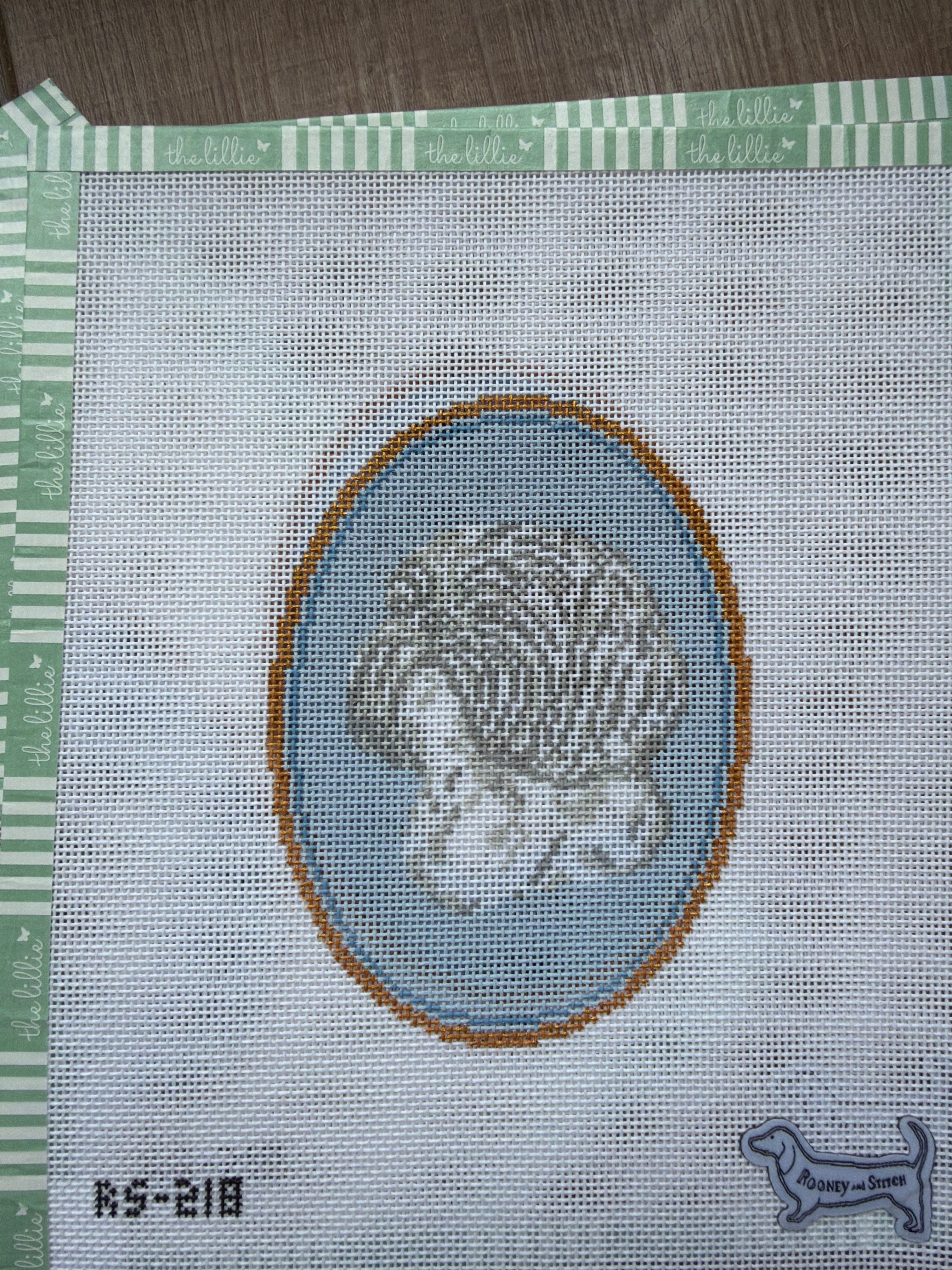 The Shih Tzu Cameo | Needlepoint Canvas