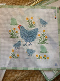 Chicken Party | Needlepoint Canvas