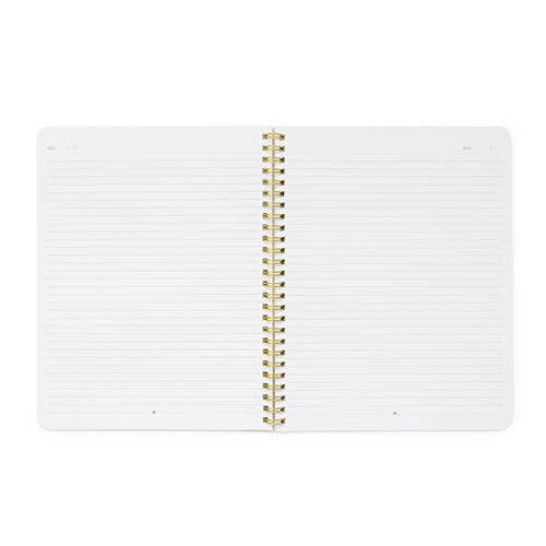 Spiral Notebook, Office Green
