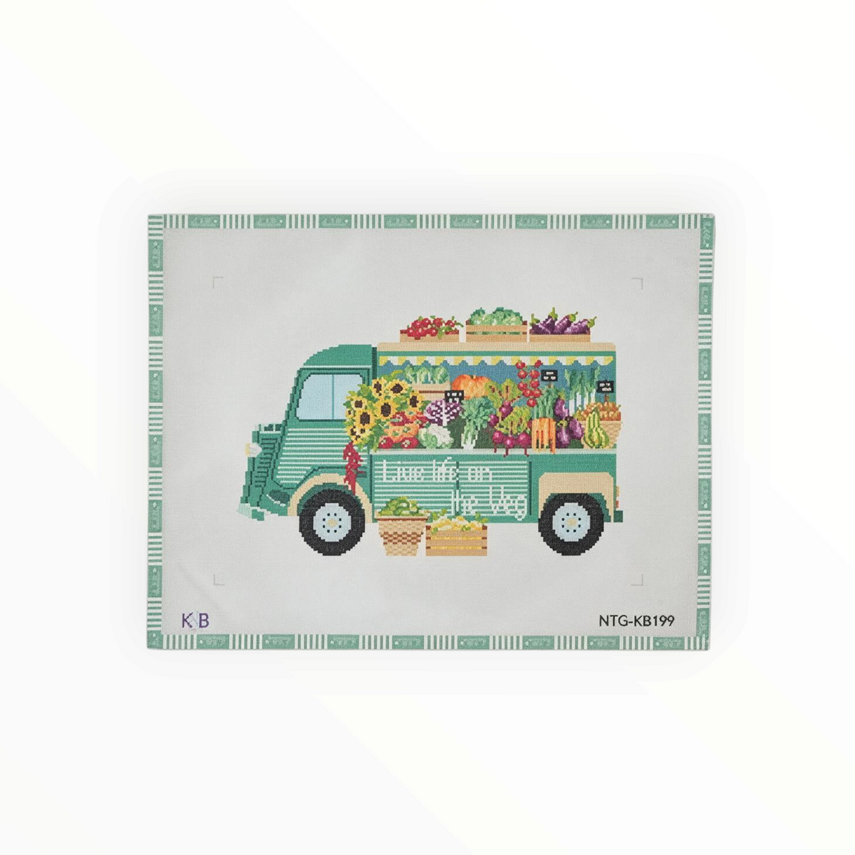 Veg Truck | Needlepoint Canvas