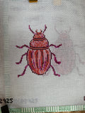 Pink Beetle | Needlepoint Canvas