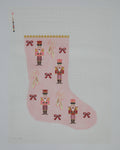Nutcracker Ballerina Stocking needlepoint canvas by Dogwood Needlepoint