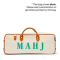 Mahjong Tote: Natural