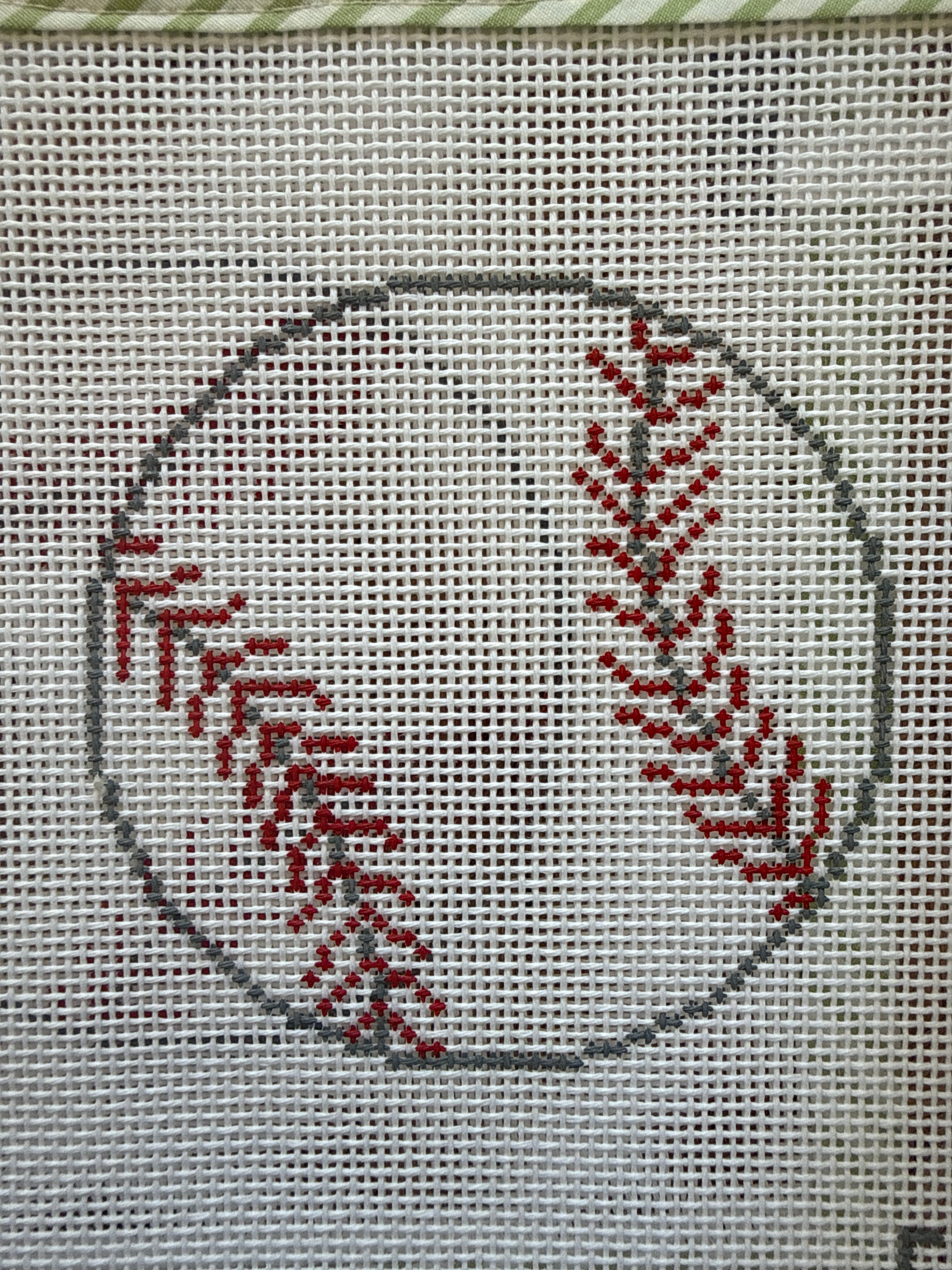 Baseball 1 | Needlepoint Canvas