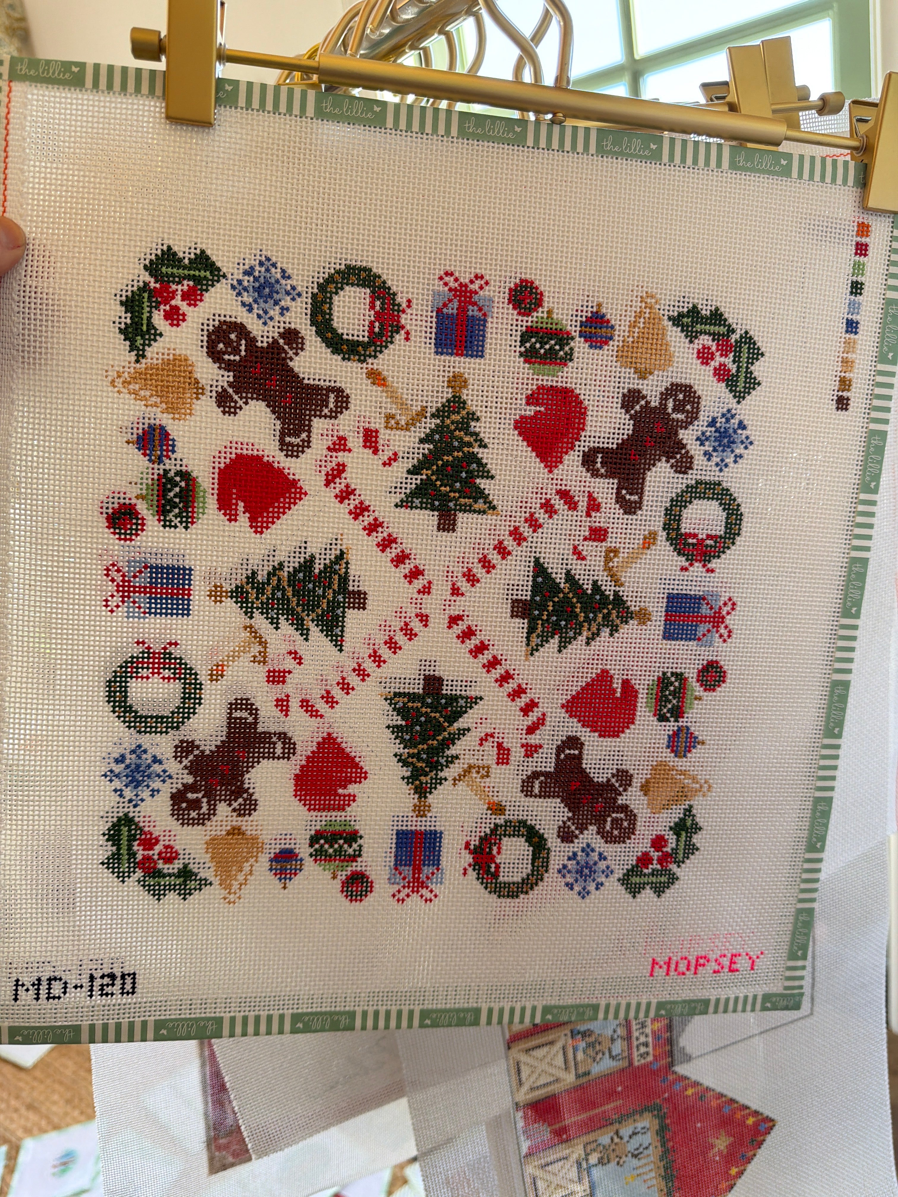 Christmas Mandala | Needlepoint Canvas