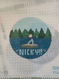 Meredith Lake | Needlepoint Canvas