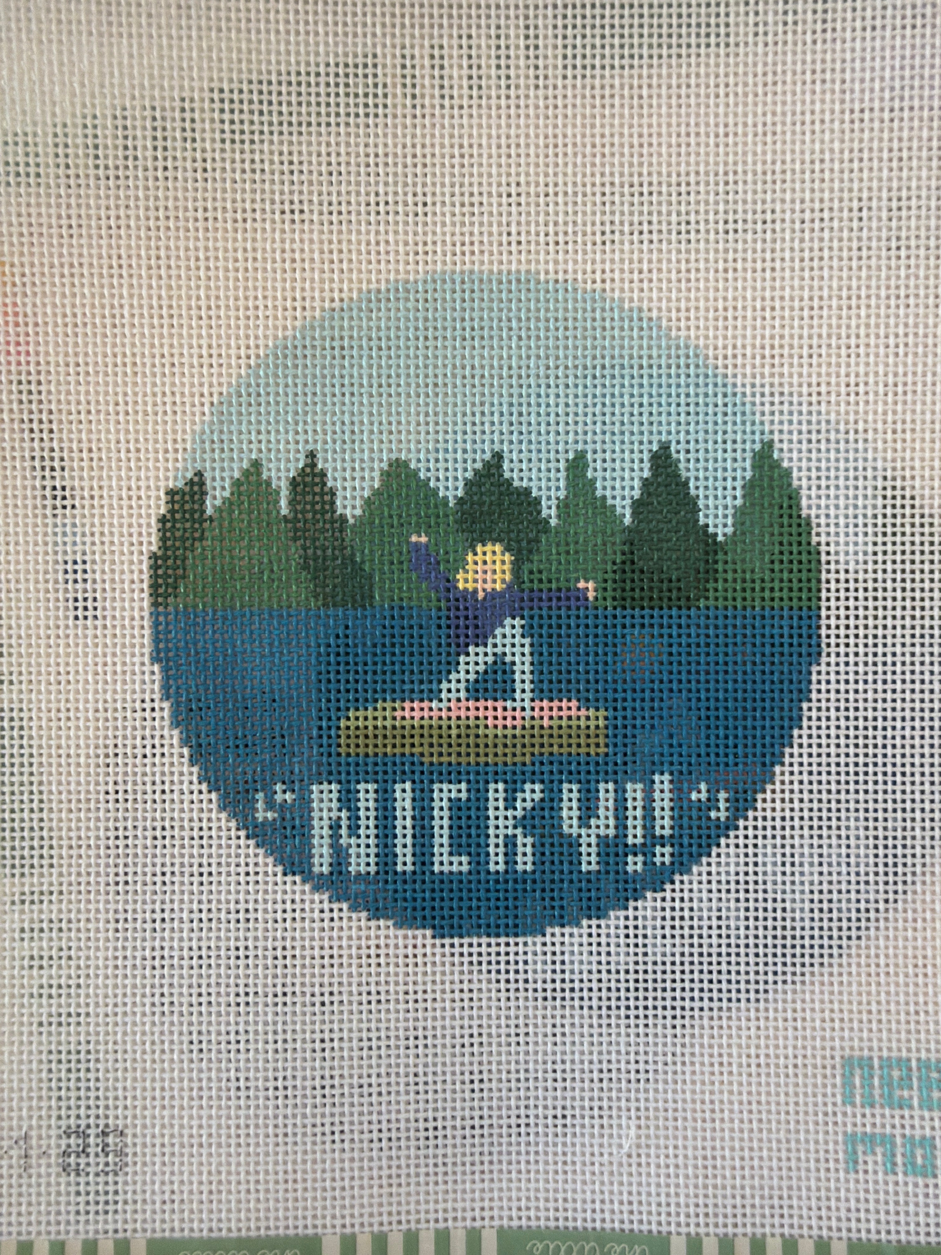 Meredith Lake | Needlepoint Canvas