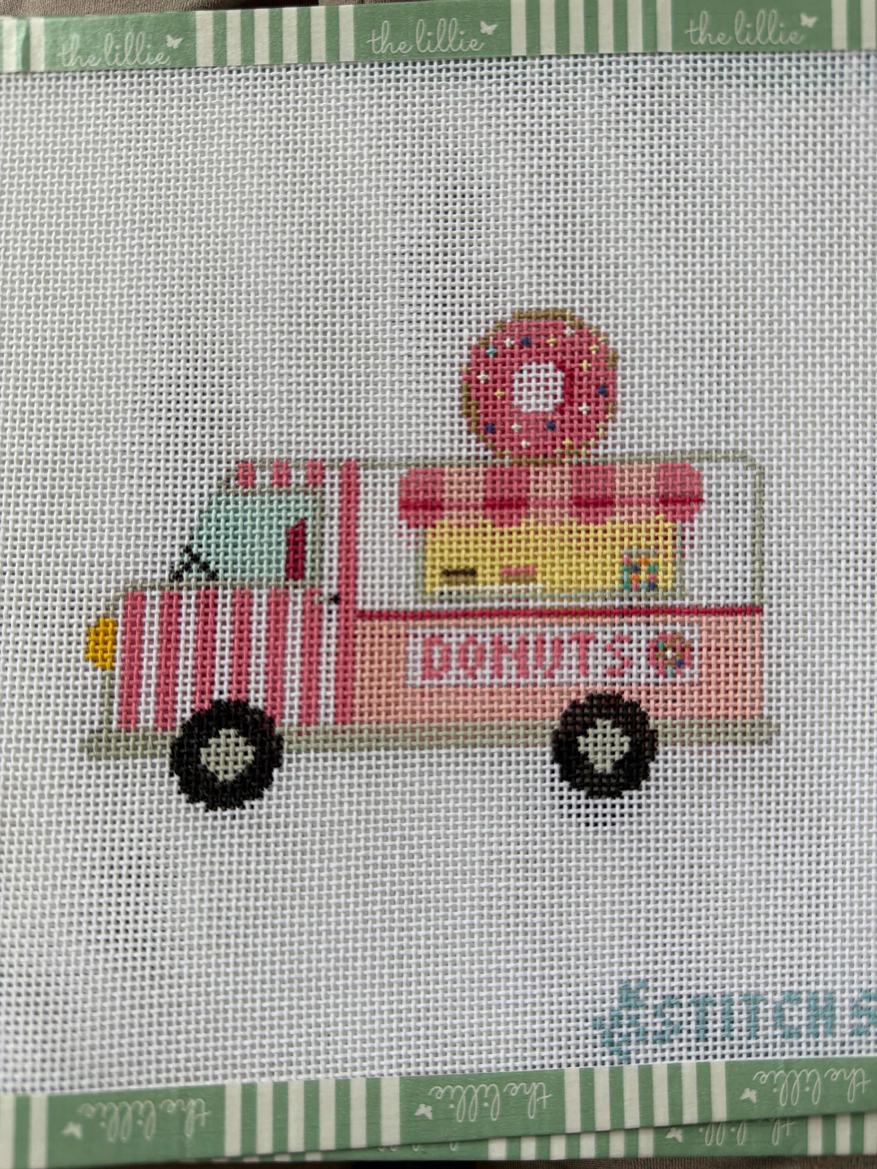 Donut Truck | Needlepoint Canvas