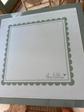 The Lillie Mahj Mat - Wave - Lillie Green