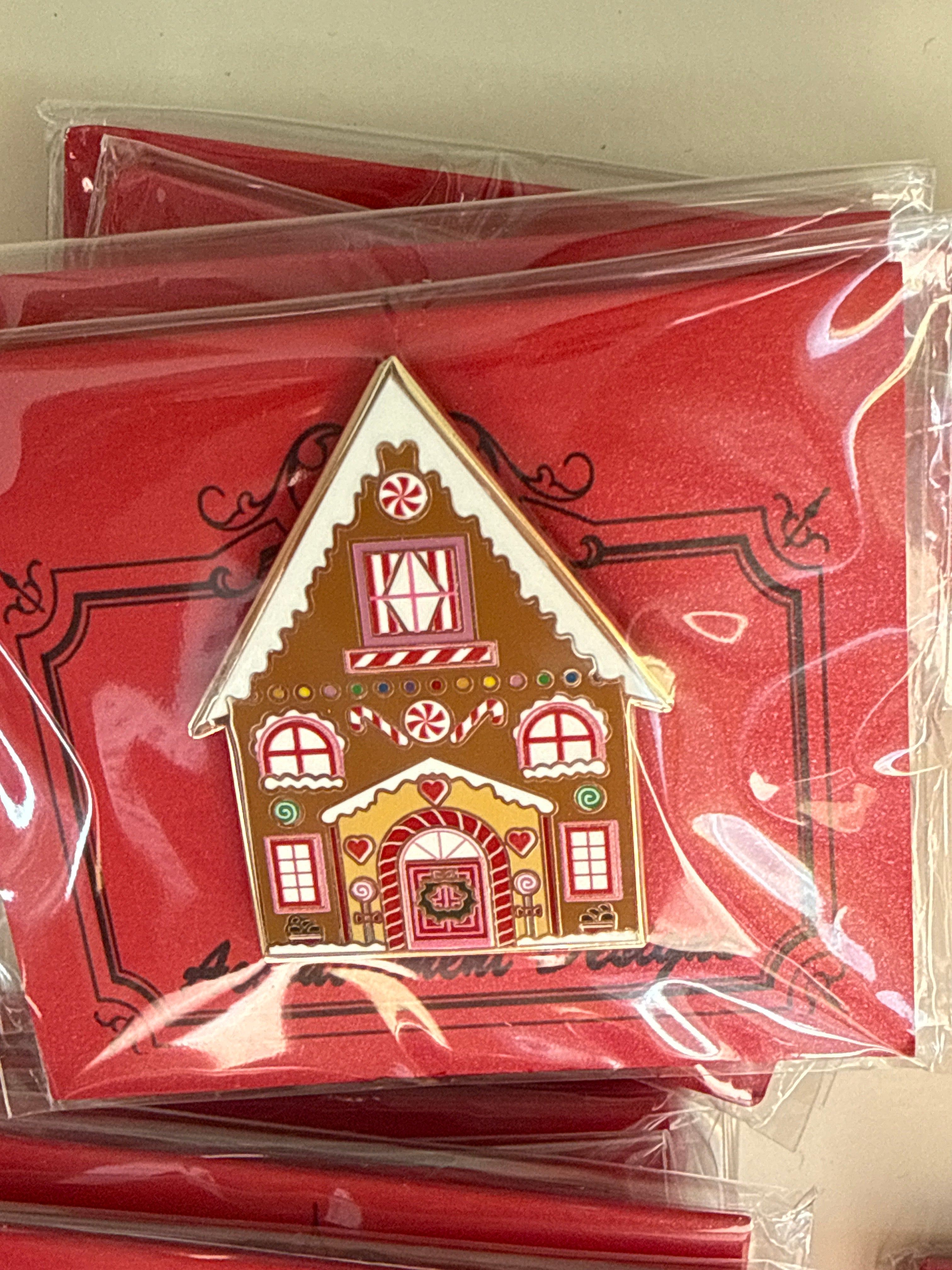 Gingerbread House Needle Minder