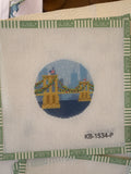 A New York Holiday – Brooklyn Bridge | Needlepoint Canvas