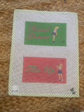 Head Down, Tits up Eyeglass Case (Golf) | Needlepoint Canvas