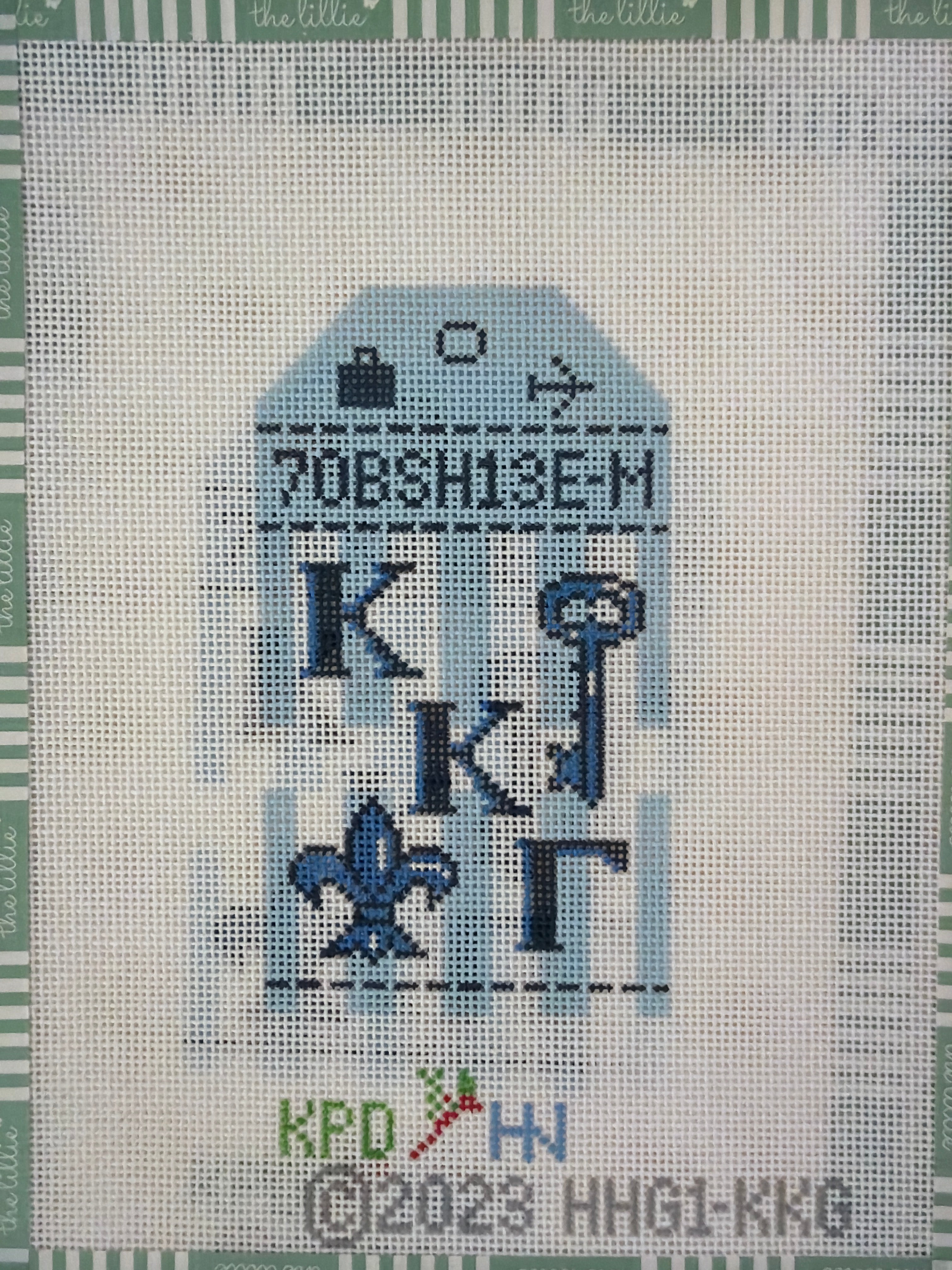 Greek Series Retro Travel Tags - Kappa Kappa Gamma