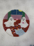 Ghosts Sorting Candy | Needlepoint Canvas