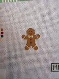 Gingerbread Man Mini | Needlepoint Canvas