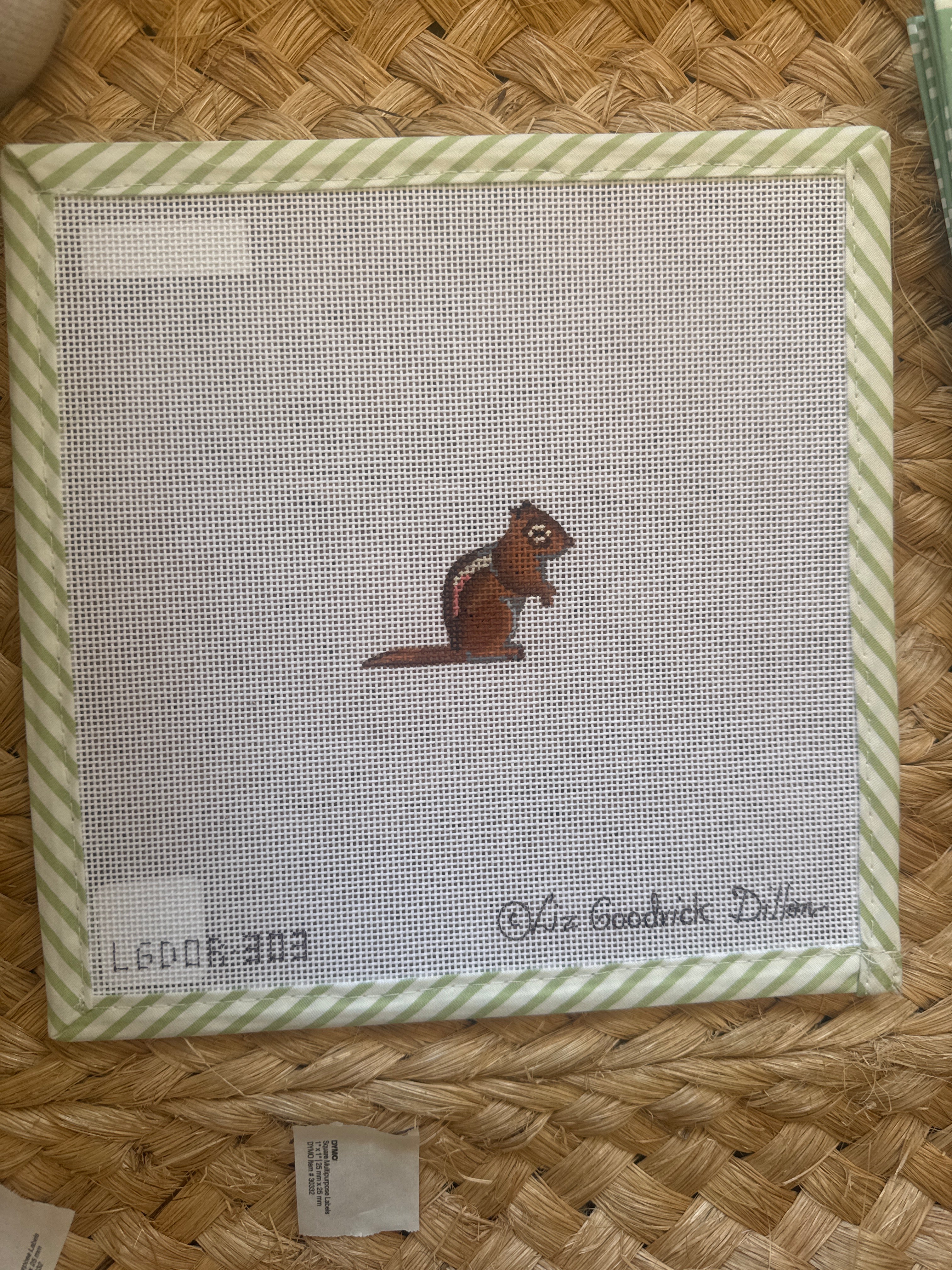 Chipmunk | Needlepoint Canvas