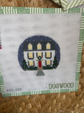Christmas Clapboard House | Needlepoint Canvas