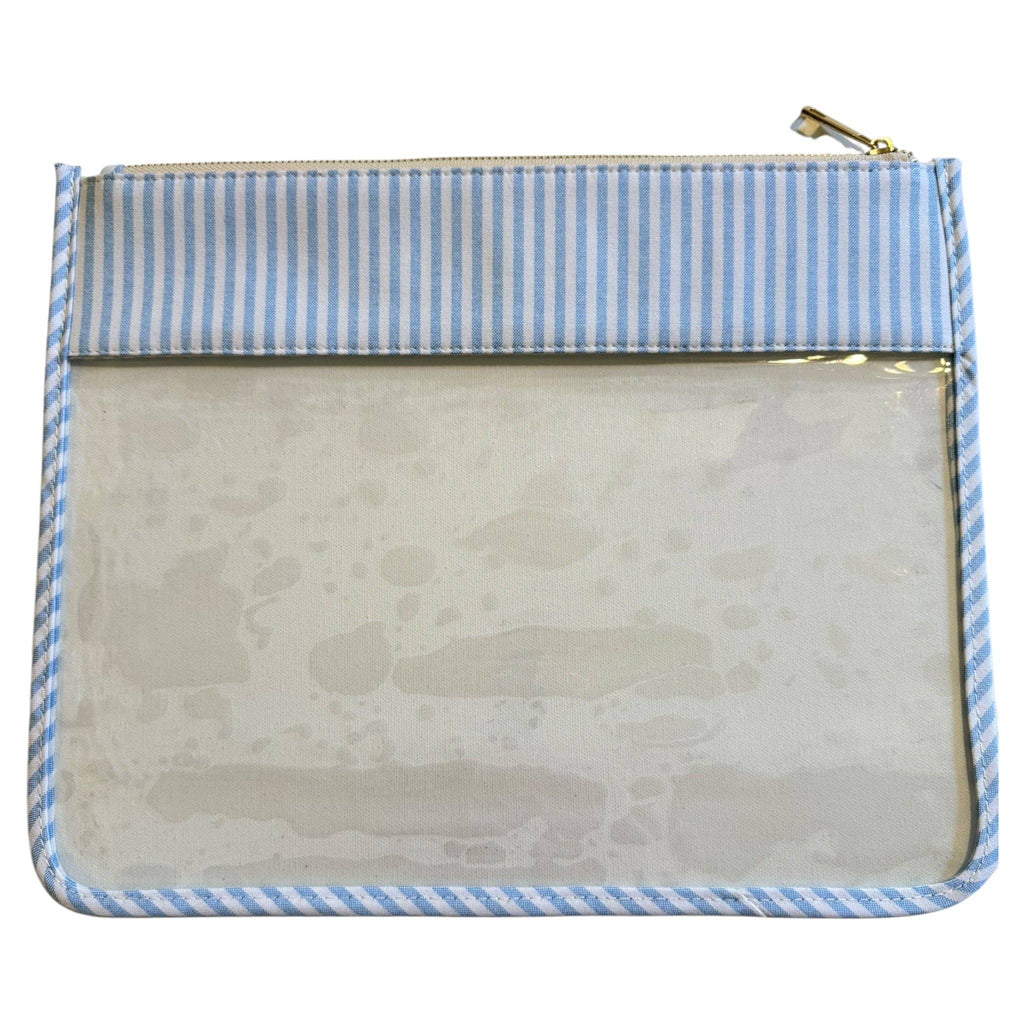 NDLPT Blue & White Striped Project Bag