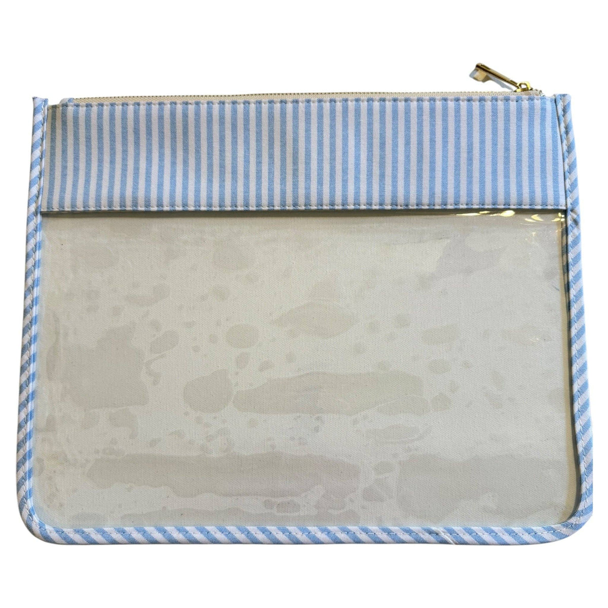 NDLPT Blue & White Striped Project Bag