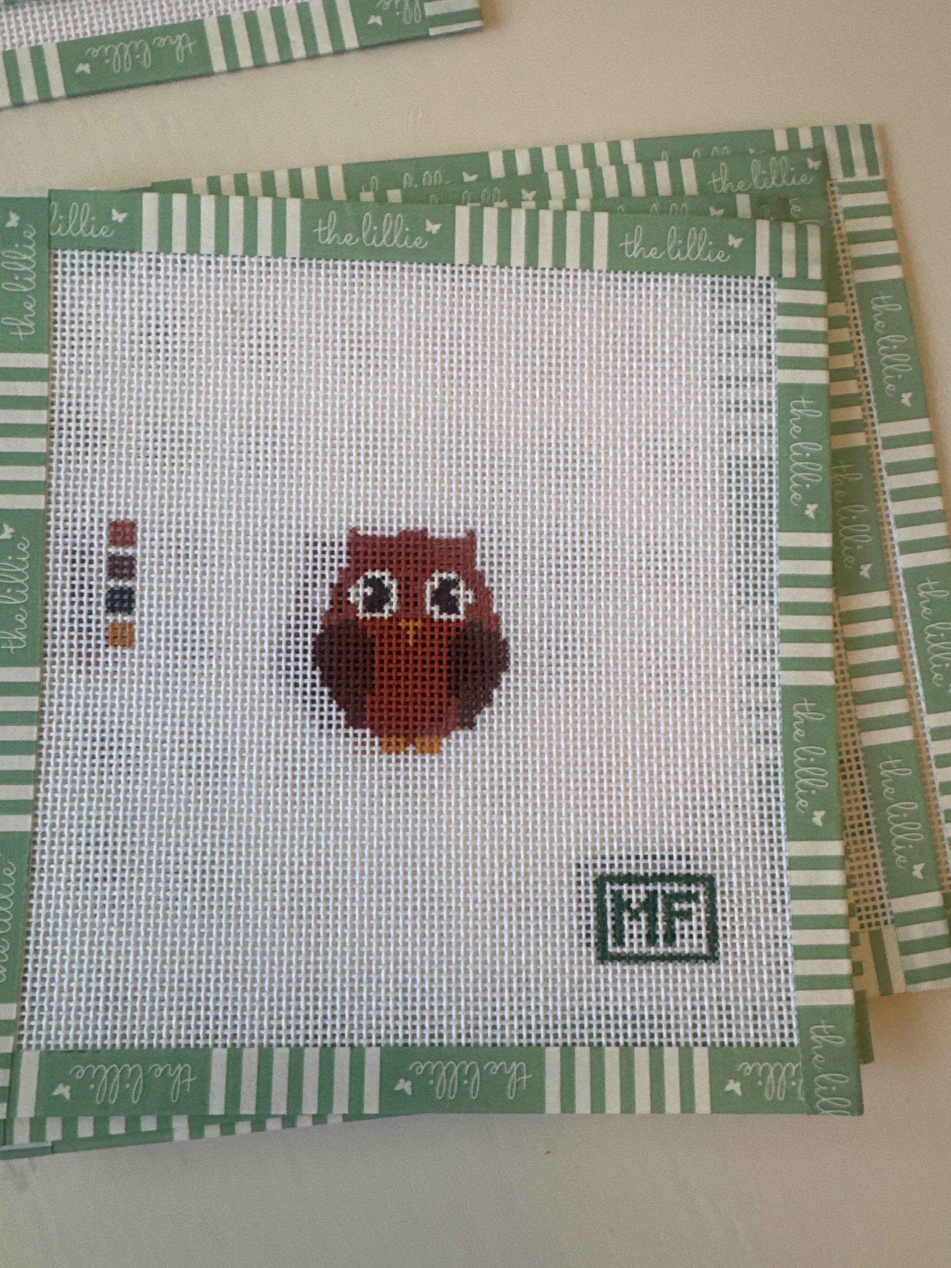 Owl Mini | Needlepoint Canvas