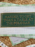 Polo Bar | Needlepoint Canvas
