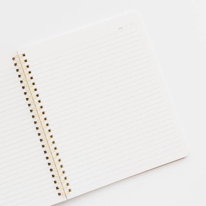 Spiral Notebook, Office Green