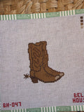 Cowboy Boots | Needlepoint Canvas