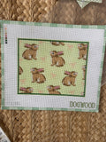 Bunnies & Bows | Needlepoint Canvas
