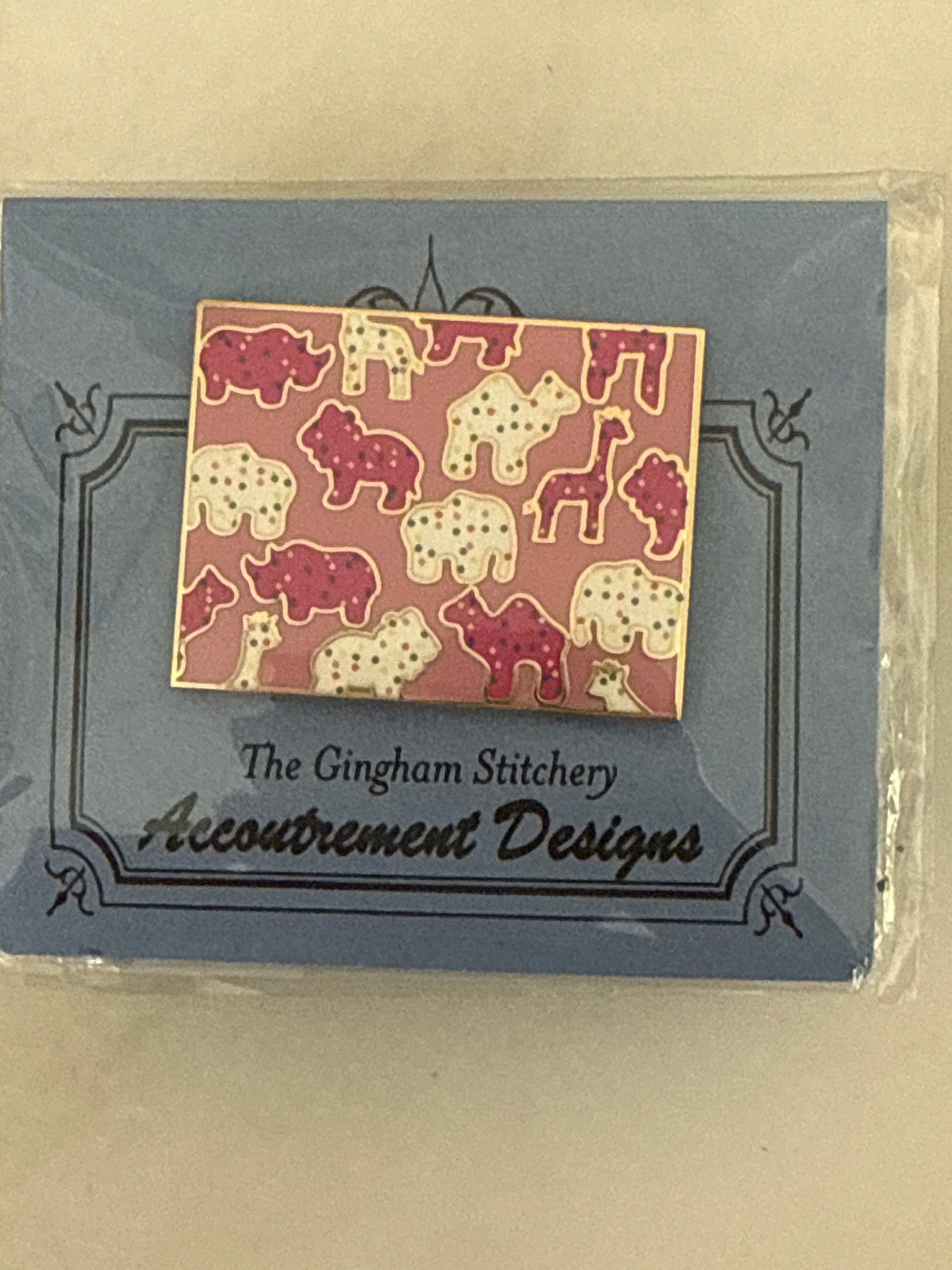 Animal Crackers Needle Minder