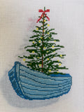 Holiday Dinghy | Needlepoint Canvas