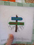 Apres Ski or Slope | Needlepoint Canvas