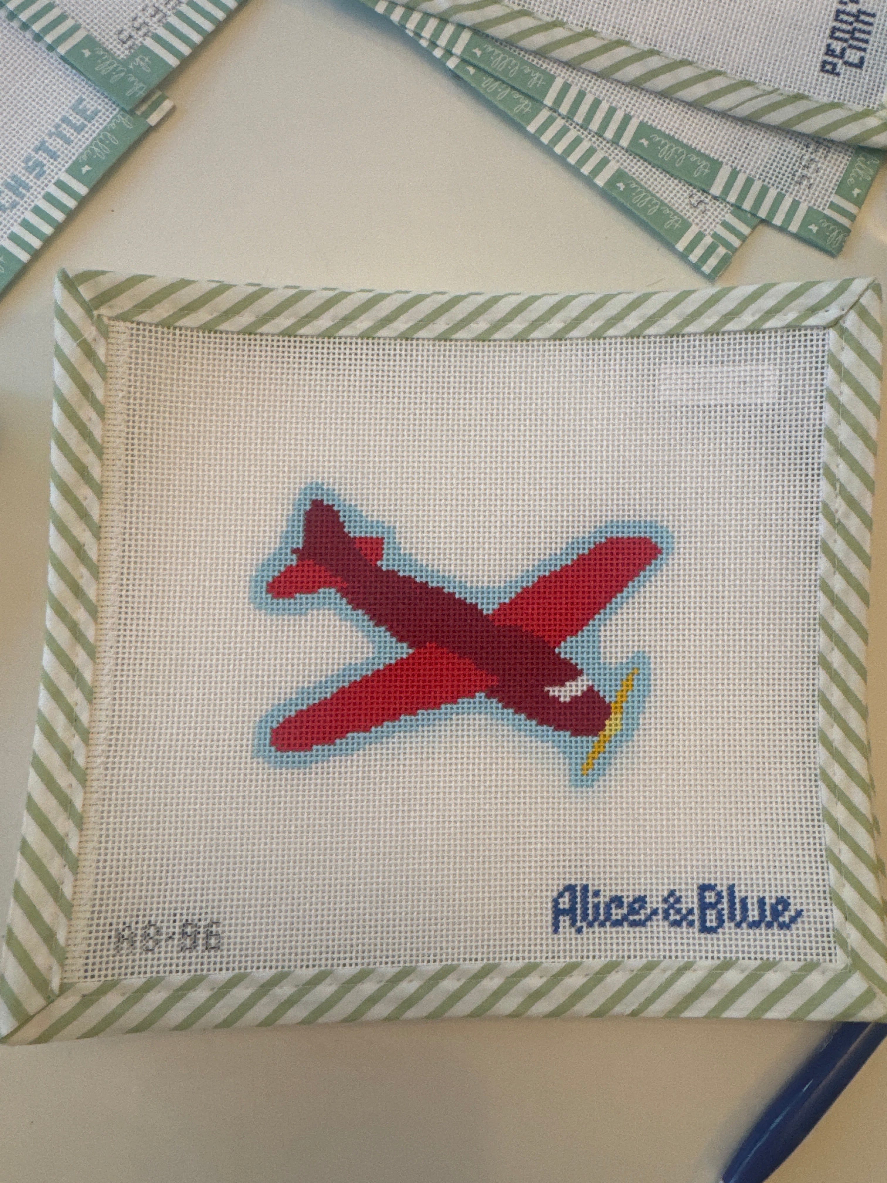 Little Plane | Needlepoint Canvas