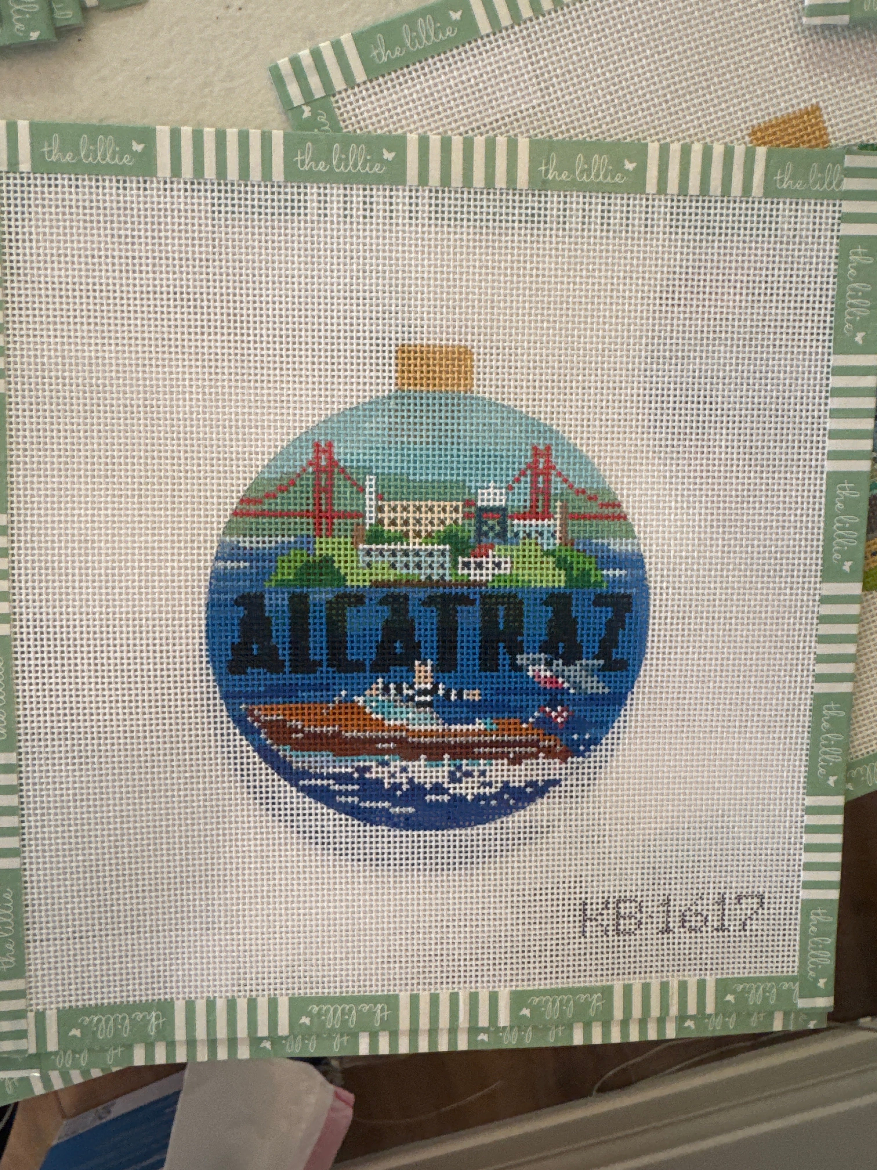 Spooky Spots – Alcatraz | Needlepoint Canvas
