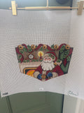 1430 – Elegant Santa Cuff | Needlepoint Canvas