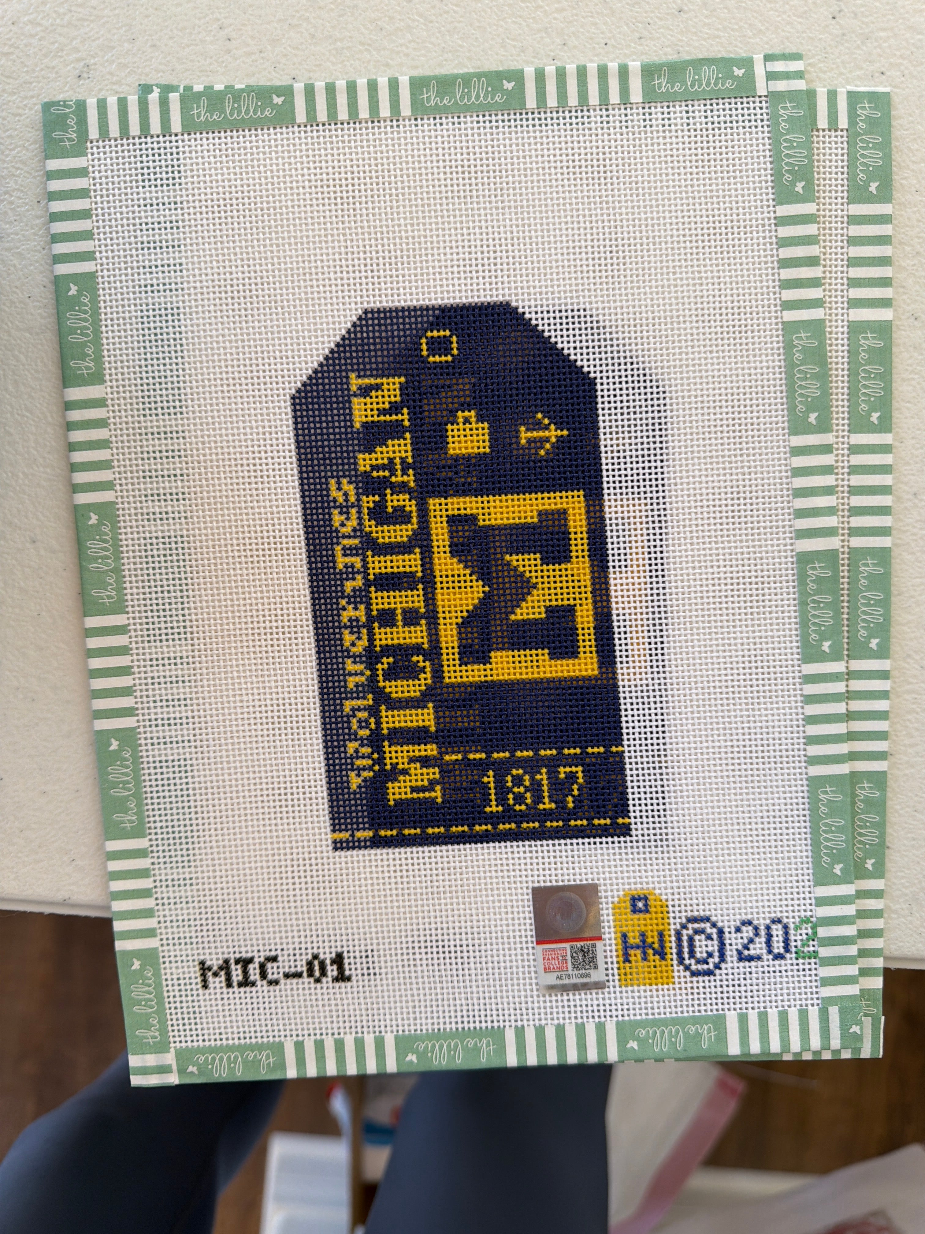 University of Michigan Travel Tag
