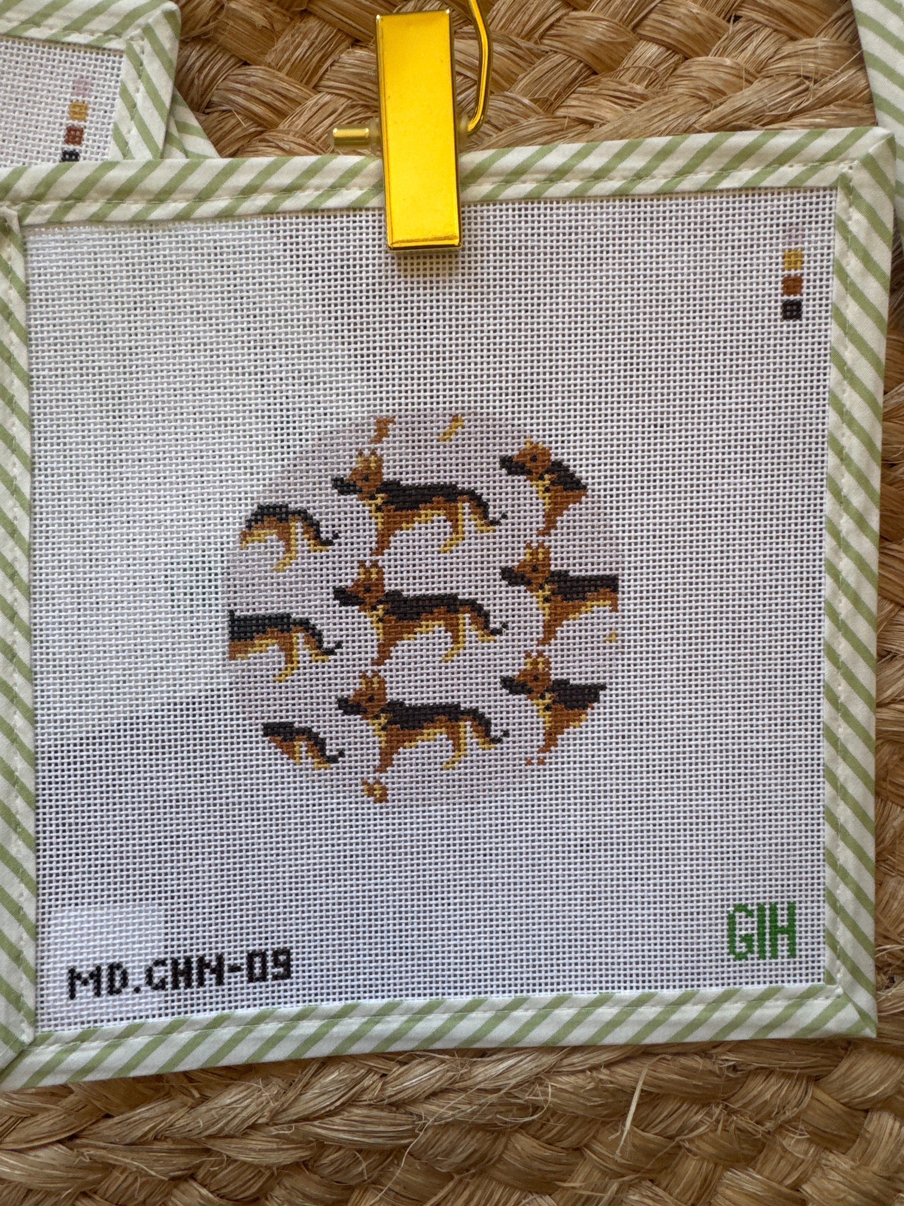 German Shepard | Needlepoint Canvas