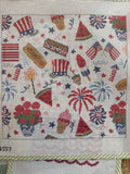 4TH of July Print | Needlepoint Canvas